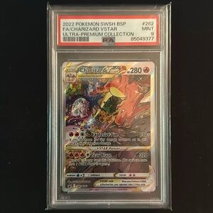 Pokémon (Charizard VSTAR PSA 9)